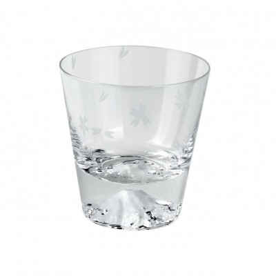 Стакан TAJIMA GLASS Фудзи Сакура Кирико 270 мл, 1 шт