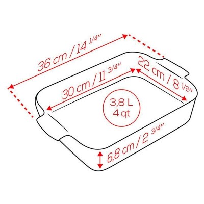 Прямоугольная форма для запекания Peugeot Ceramic, 36x22 см, Франция, бежевая