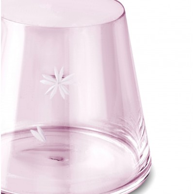 Бокал TAJIMA GLASS Фудзи Хоэй 280 мл., цвет сакуры
