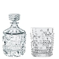 Декантер и 2 стакана, набор для виски Nachtmann PUNK