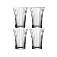 Набор из 4 стаканов Lsa International Aurelia 340 мл Набор из 4 стаканов Lsa International Aurelia 340 мл