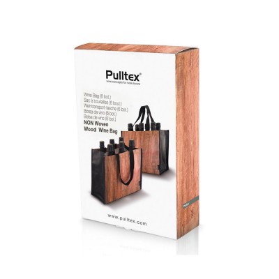 Сумка на 6 бутылок Pulltex Wood Wine Bag