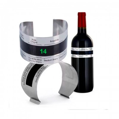 Браслет-термометр для вина на бутылку  VINOMAN