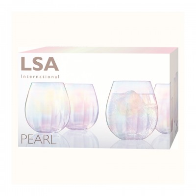 Набор стаканов Lsa International Pearl, 425 мл, 4 шт.