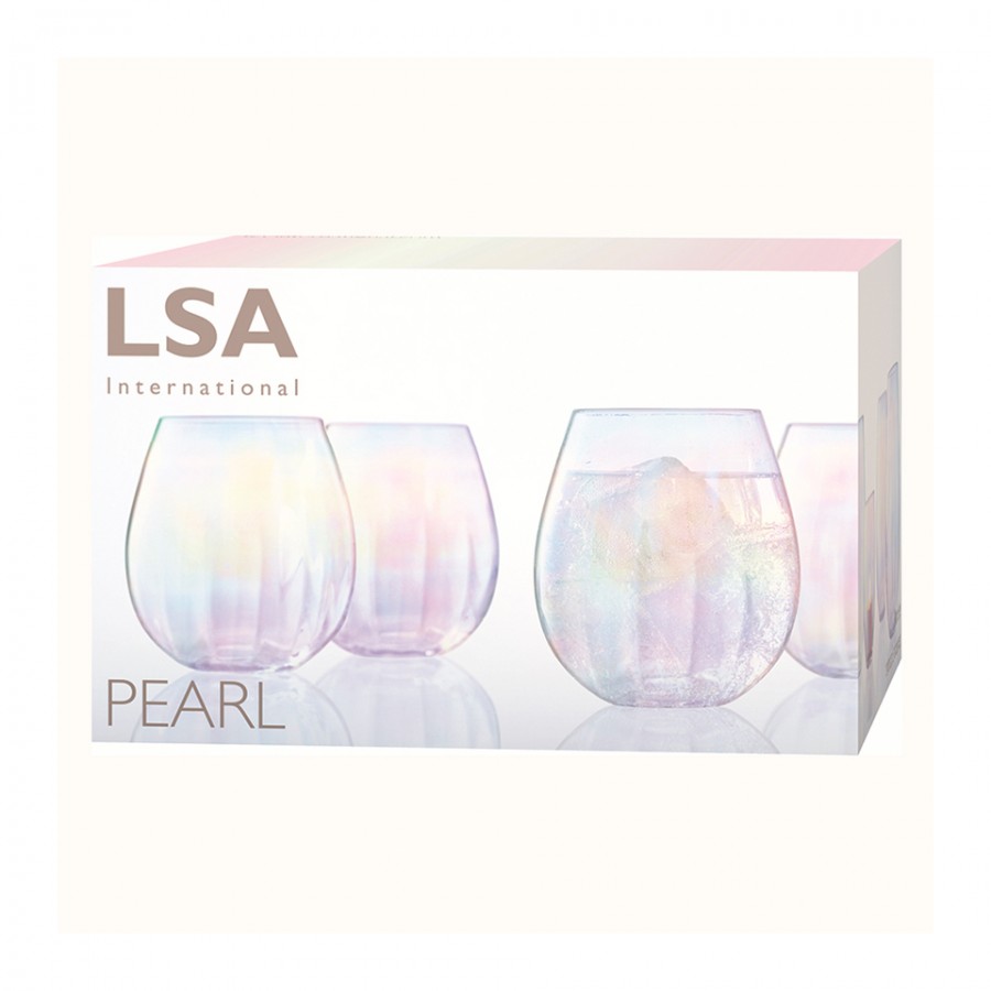 Набор стаканов Lsa International Pearl, 425 мл, 4 шт.