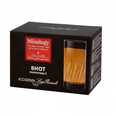 Набор стопок для водки Luigi Bormioli Mixology Shot 6 шт.