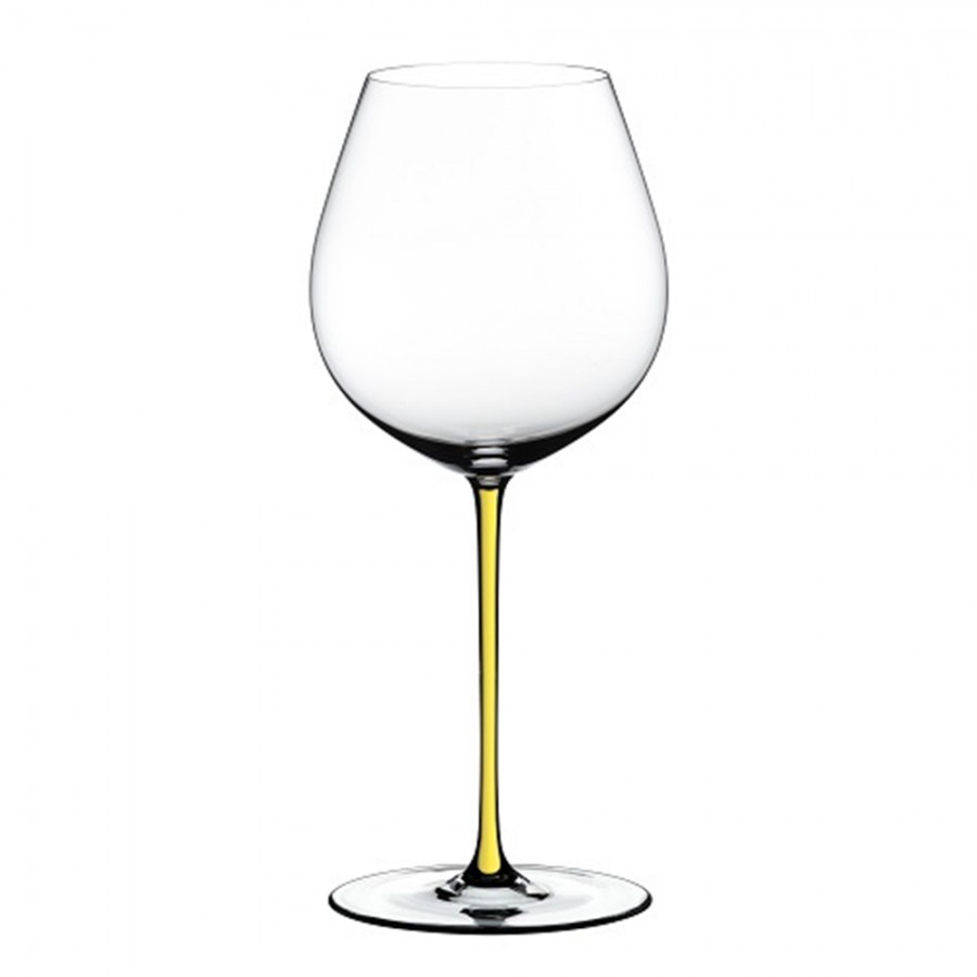 Бокал для вина Riedel Old World Pinot Noir Fatto A Mano Yellow