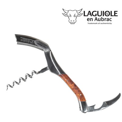 Штопор Laguiole En Aubrac Sommelier Loupe d`Amboine