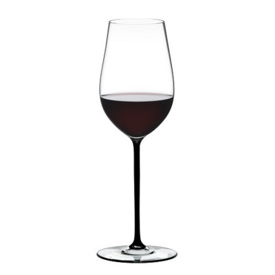 Бокал для вина универсальный Riedel Riesling/Zinfandel Fatto A Mano Black