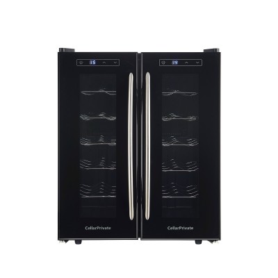 Винный шкаф двухкамерный Cellar Private CP024-2T
