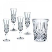 Набор для шампанского Nachtmann Noblesse, ведро и 4 бокала