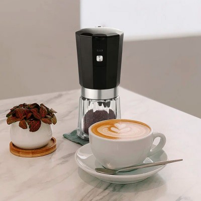 Кофемолка Xiaomi Circle Joy Electric Coffee Grinder, янтарно-черная