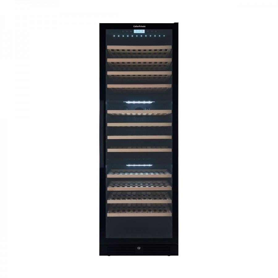 Винный шкаф Cellar Private трёхзонный на 143 бутылки CP154-3TB