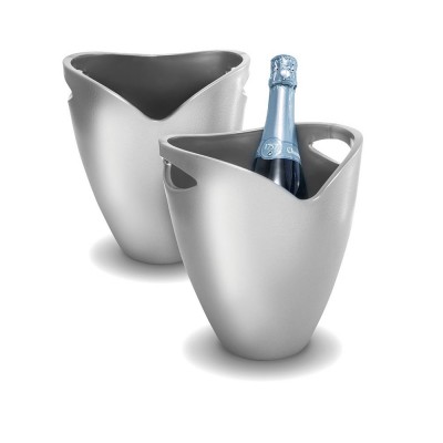 Ведерко для льда Pulltex Ice Bucket Silver