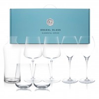 Подарочный набор Grassl Glass, 6 бокалов и 1 декантер в кейсе , 500 мл