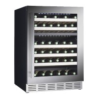 Винный шкаф двухзонный встраиваемый компрессорный Cavanova CV060DT