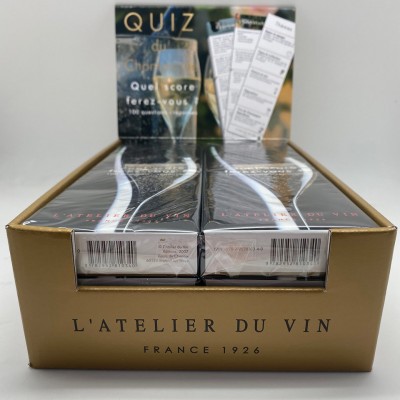 Буклет L'Atelier du Vin Quiz du Champagne