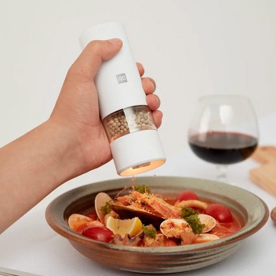 Электрическая мельница для специй со встроенным аккумулятором Huohou Electric Grinder Rechargeable HU0201 Rus белая