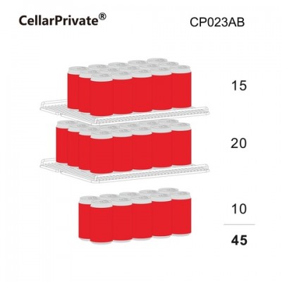 Мини-бар, универсальный холодильник Cellar Private CP023AW