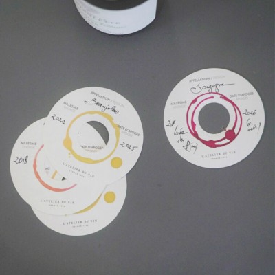 Маркировочные диски для бутылок L'Atelier du Vin Disques de Cave