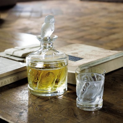 Набор из 2 стаканов для виски Lalique Owl Whisky Tumblers