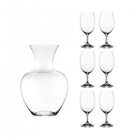 Декантер Riedel Apple и 6 бокалов для красного вина Riedel Magnum Ouverture Декантер Riedel Apple и 6 бокалов для красного вина Riedel Magnum Ouverture