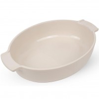 Овальная форма для запекания Peugeot Ceramic, 31 х 20 см, Франция, бежевая Овальная форма для запекания Peugeot Ceramic, 31 х 20 см, Франция, бежевая