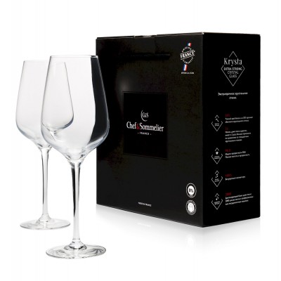 Бокалы для вина Chef&Sommelier Sublym 450 мл. / 2 шт. в п/у.