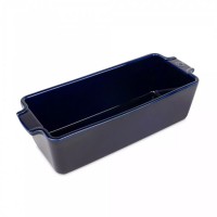 Прямоугольная форма для хлеба Peugeot Ceramic, 11х31 см, Франция, синяя Прямоугольная форма для хлеба Peugeot Ceramic, 11х31 см, Франция, синяя