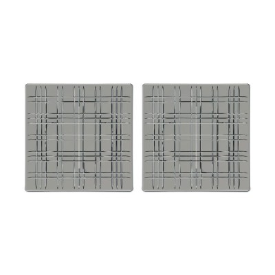 Блюдо квадратное Nachtmann SQUARE 28x28 см дымчатое