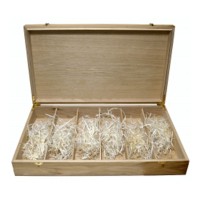 Футляр Addwood из древесины дуба для шести бутылок Футляр Addwood из древесины дуба для шести бутылок