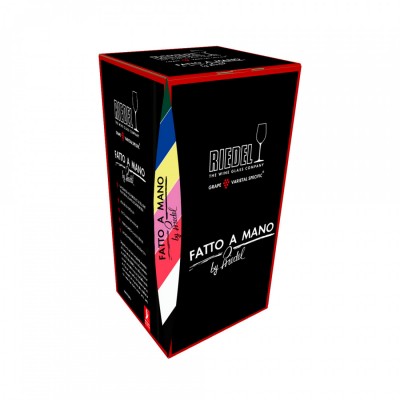 Бокал для белого вина Riedel Fatto A Mano Riesling/Zinfandel Orange