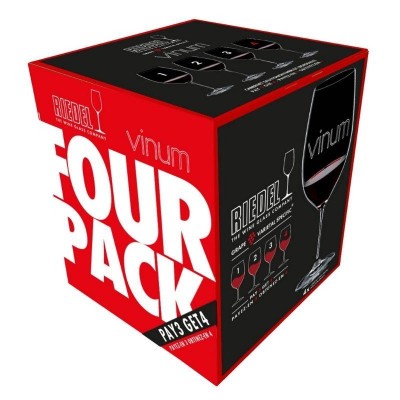 Набор из 4-х бокалов для белого вина Riedel Vinum Riesling Grand Cru/Zinfandel