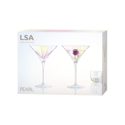 LSA International Набор бокалов для коктейлей Pearl, 300 мл, 2 шт.