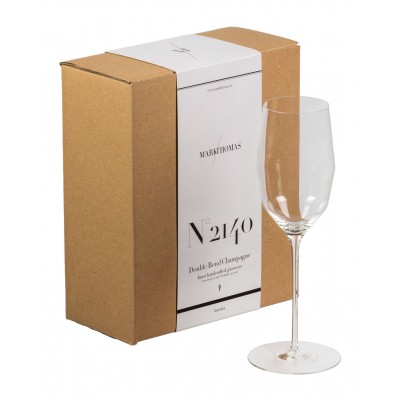 Бокалы Markthomas Double Bend Champagne 2шт.