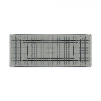 Блюдо прямоугольное Nachtmann SQUARE 28x14 см дымчатое