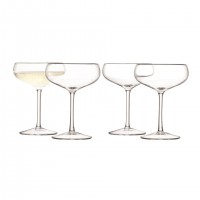 Набор из 4 бокалов для шампанского Lsa International Wine 215 мл