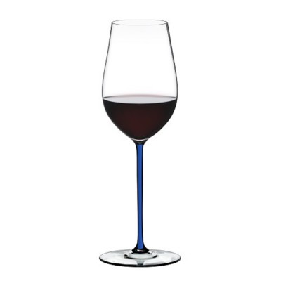 Бокал для вина универсальный Riedel Riesling/Zinfandel Fatto A Mano Dark Blue