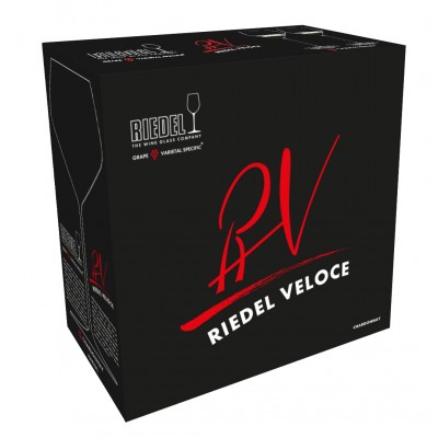 Набор из 2-х хрустальных бокалов для белого вина RIEDEL Veloce Chardonnay, 690 мл