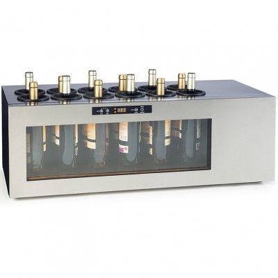 Винный шкаф компрессорный для открытого хранения бутылок Cavanova TW02-12