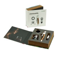 Набор из 4 винных аксессуаров Legnoart Memorabile Cru Набор из 4 винных аксессуаров Legnoart Memorabile Cru