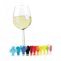 Маркеры для бокалов Vacu Vin Party People (12 шт) Маркеры для бокалов Vacu Vin Party People (12 шт)