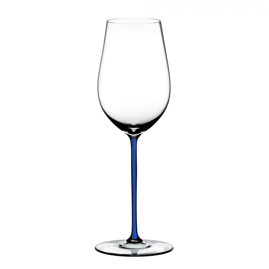 Бокал для вина универсальный Riedel Riesling/Zinfandel Fatto A Mano Dark Blue