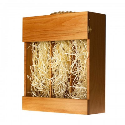 Сет Addwood из древесины бука для трех бутылок 