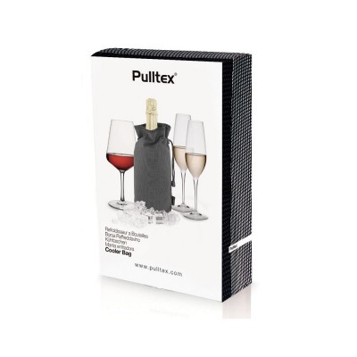 Рубашка для охлаждения вина и шампанского Pulltex Cooler Bag Grey