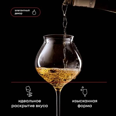 Бокалы для вина Chef&Sommelier Macaron Fascination 400 мл. / 6 шт. в п/у.