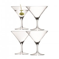 Набор из 4 бокалов для мартини Lsa International Bar, 180 мл