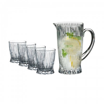 Кувшин и 4 стакана для напитков Riedel Bar Cold Drinks