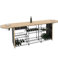 Дегустационный стол Architecture Intérieure du Vin Tasting counter 281 см