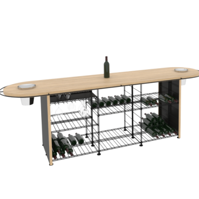 Дегустационный стол Architecture Intérieure du Vin Tasting counter 281 см